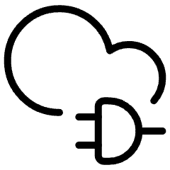 Api Related Authentication Plug Icon from Ultimate Light Set