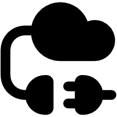 Api Related Authentication Unplugged Icon from Ultimate Bold Set