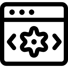 Backend Authentication 1 Icon from Ultimate Regular Set