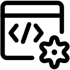 Backend Authentication 2 Icon from Ultimate Regular Set