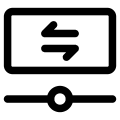 Boundary Protocal Authentication One Point Icon from Ultimate Regular Set