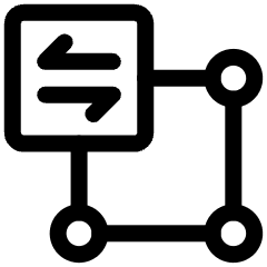 Boundary Protocal Authentication Three Point Icon from Ultimate Regular Set