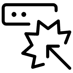 Brute Force Authentication Password Attack Bash Icon from Ultimate Light Set