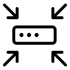 Brute Force Authentication Password Attack Icon from Ultimate Light Set