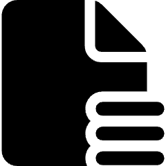 Logs Authentication Stack Document Icon from Ultimate Bold Set