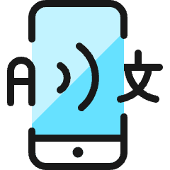 Phone Translate Icon from Ultimate Colors Set