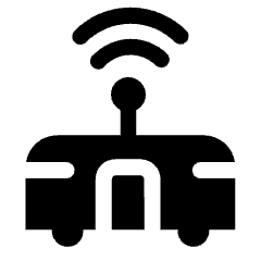 E Bus Icon from Ultimate Bold Set