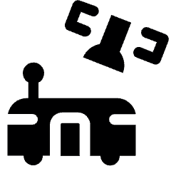 Self Driving Bud Icon from Ultimate Bold Set