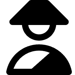 Man Farmer_1 Icon from Nova Solid Set