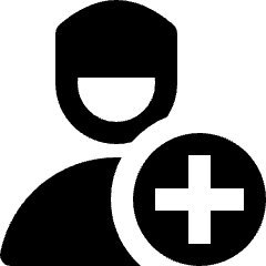 Man Nurse Icon from Nova Solid Set