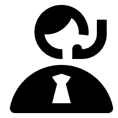 Man Operator Icon from Nova Solid Set