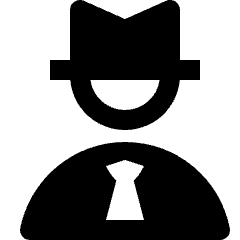 Man Vintage Icon from Nova Solid Set