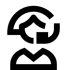 Woman Operator Icon from Nova Line Icons Set