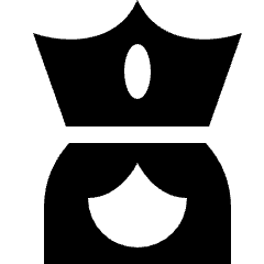 Woman Queen Icon from Nova Solid Set