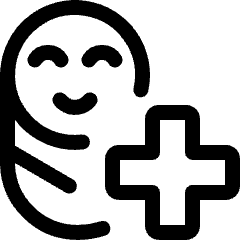 Baby Family Kids Hospital Icon from Ultimate Regular Set