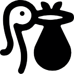Baby Stork Icon from Ultimate Bold Set