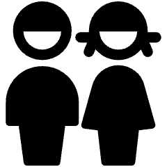 Kids Full Body Icon from Ultimate Bold Set