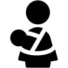 Parent Carry Kids Babies Icon from Ultimate Bold Set