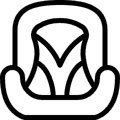 Baby Family Baby Seat Car Extention Icon from Ultimate Light Set