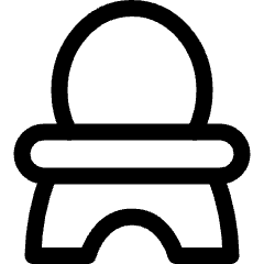 Baby Family Poo Poop Station Waste Lid Icon from Ultimate Regular Set