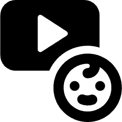 Kid Channel Icon from Ultimate Bold Set