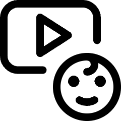 Kid Channel Icon from Ultimate Regular Set