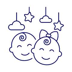 Baby Hanging Toy 1 Illustration from UX Line Set