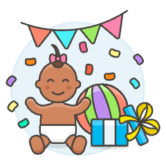 Baby Party 3 Illustration from UX Colors Set