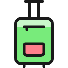 Baggage 1 Icon from Ultimate Colors Set