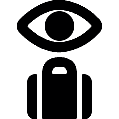 Baggage Check Icon from Ultimate Bold Set