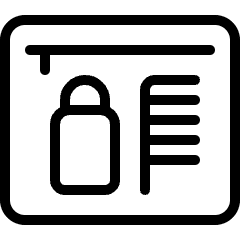 Baggage Scan Icon from Ultimate Light Set