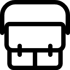 Bag School Icon from Ultimate Regular Set