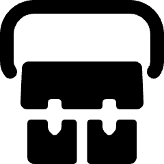 Bag School Icon from Ultimate Bold Set