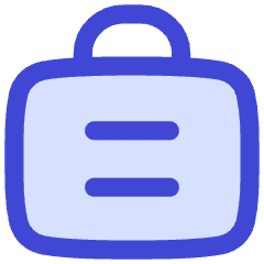 Bag Suitcase 1 Icon from Flex Duo Set