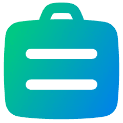 Bag Suitcase 1 Icon from Plump Gradient Set