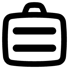 Bag Suitcase 1 Icon from Plump Remix Set