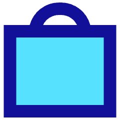 Bag Suitcase 2 Icon from Sharp Pop Set