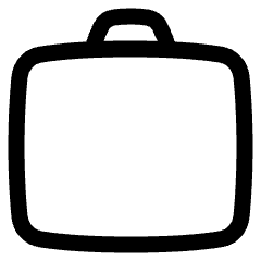 Bag Suitcase 2 Icon from Plump Line Set