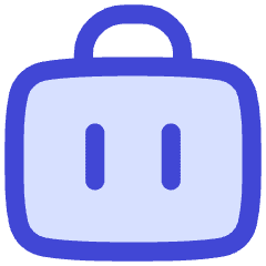 Bag Suitcase 3 Icon from Flex Duo Set