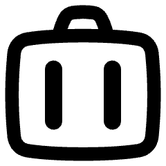 Bag Suitcase 3 Icon from Plump Remix Set