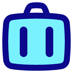 Bag Suitcase 3 Icon from Plump Pop Set