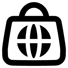 Online Shopping Icon from Plump Remix Set