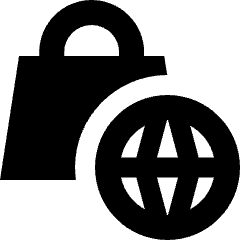 Online Shopping Icon from Sharp Remix Set