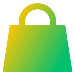 Shopping Bag Hand Bag 2 Icon from Sharp Gradient Set