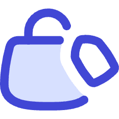 Shopping Bag Hand Bag Price Tag Icon from Flex Duo Set