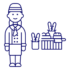 Baker 2 Illustration from UX Line Set