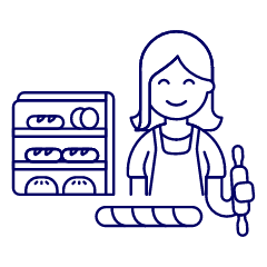 Pastry Chef 2 Illustration from UX Line Set