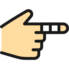 Bandage Finger Icon from Ultimate Colors Set