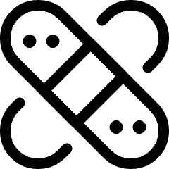 Bandaid Icon from Ultimate Regular Set