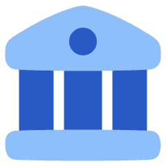 Bank Icon from Plump Flat Set